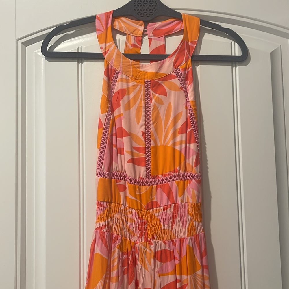 Abel The Label Anthropologie‎  Open Back Maxi Dress XS